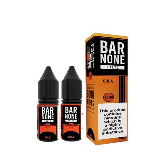 BAR NONE SALTS E LIQUID E-LIQUID BY BAR NONE (PACK OF 10)