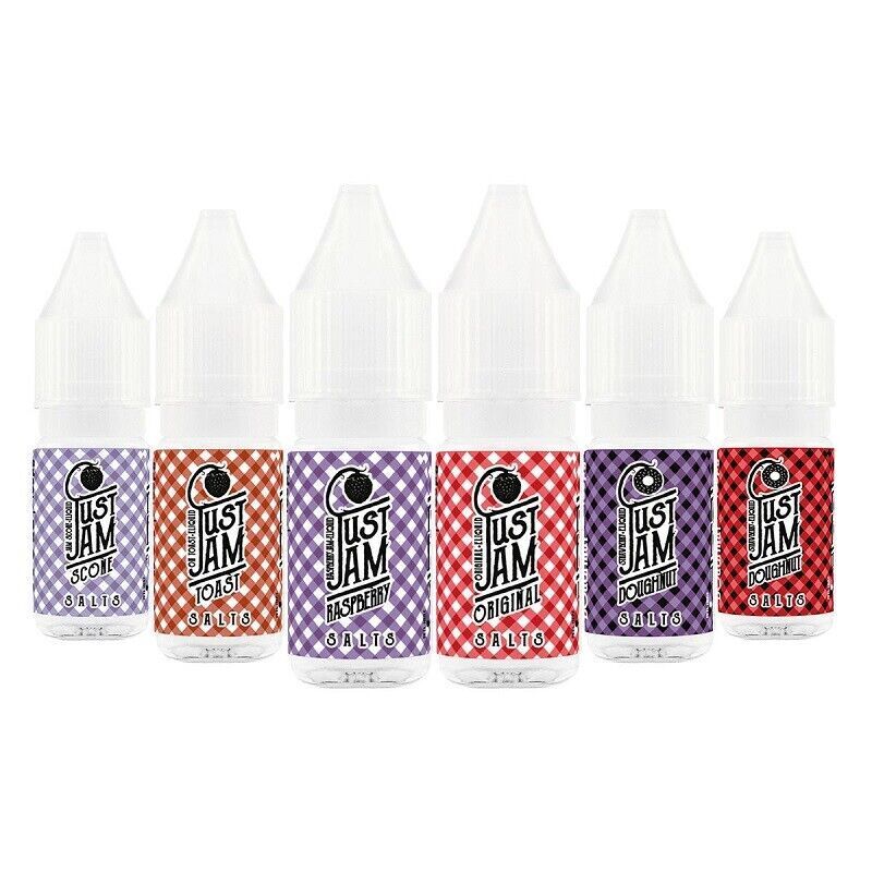 Just Jam Nic Salts E-Liquid 10 x 10ml (Full Box)