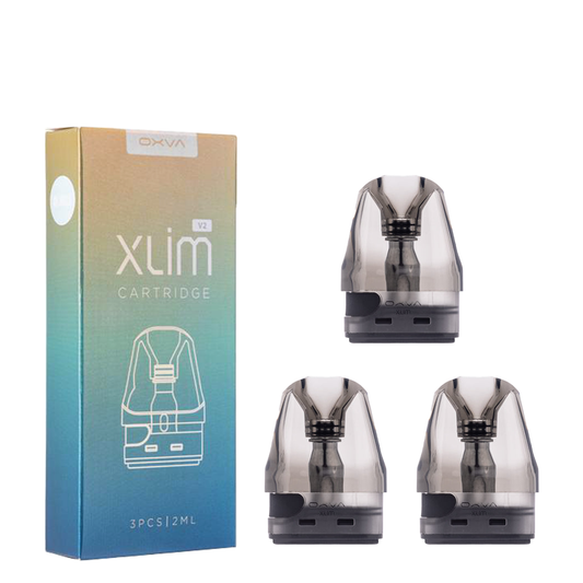 OXVA Xlim V2 Replacement Pods 2ml 0.6, 0.8 & 1.2 Ohm (3PC)