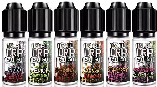 Double Drip 10 X 10ml E Liquid 50/50 3mg 6mg