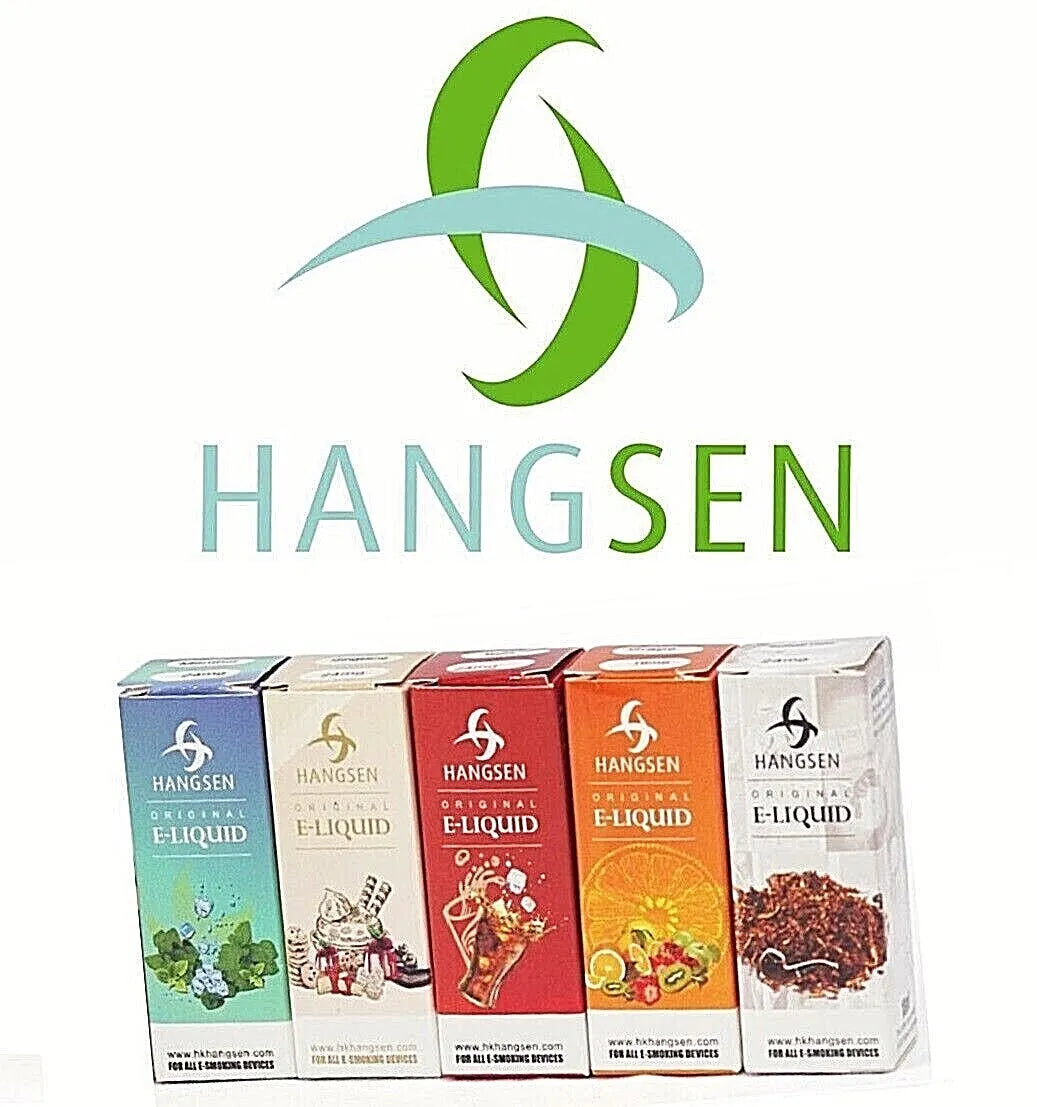 Hangsen 0mg 10ml E Liquid No Nicotine(pack of 10)