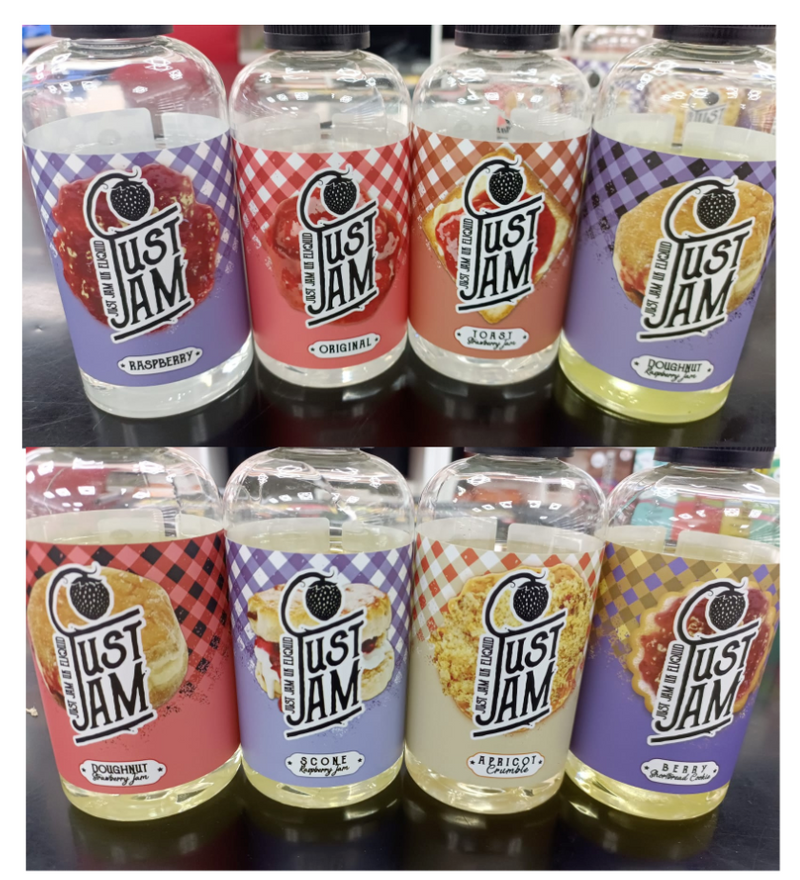 Just Jam 200ml 0mg Shortfill E-Liquid