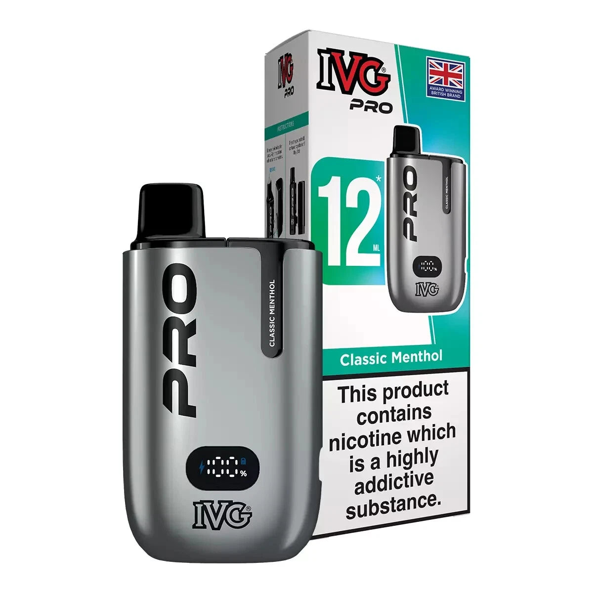IVG Pro 12 Refilled Kits 20mg