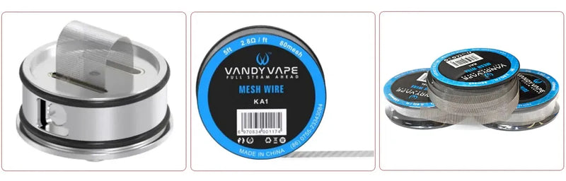 VANDY VAPE MESH WIRE KA1 5FT 2.8 OHM 80MESH