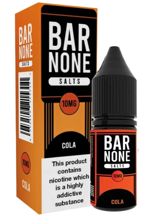 Bar None Nic Salt E-Liquid 10ml–50/50–10mg/20mg –|PACK OF 10| All Flavours UK
