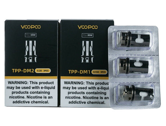 Voopoo TPP - DM1 0.15 Or DM2 0.2 Replacement Mesh Coils (3pc)
