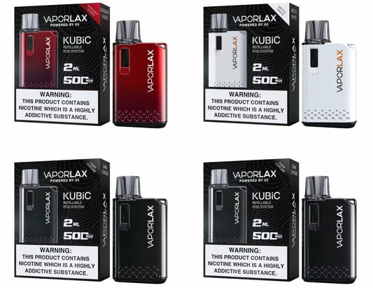 Vaporlax Kubic Refillable Pod Kit 500mAh