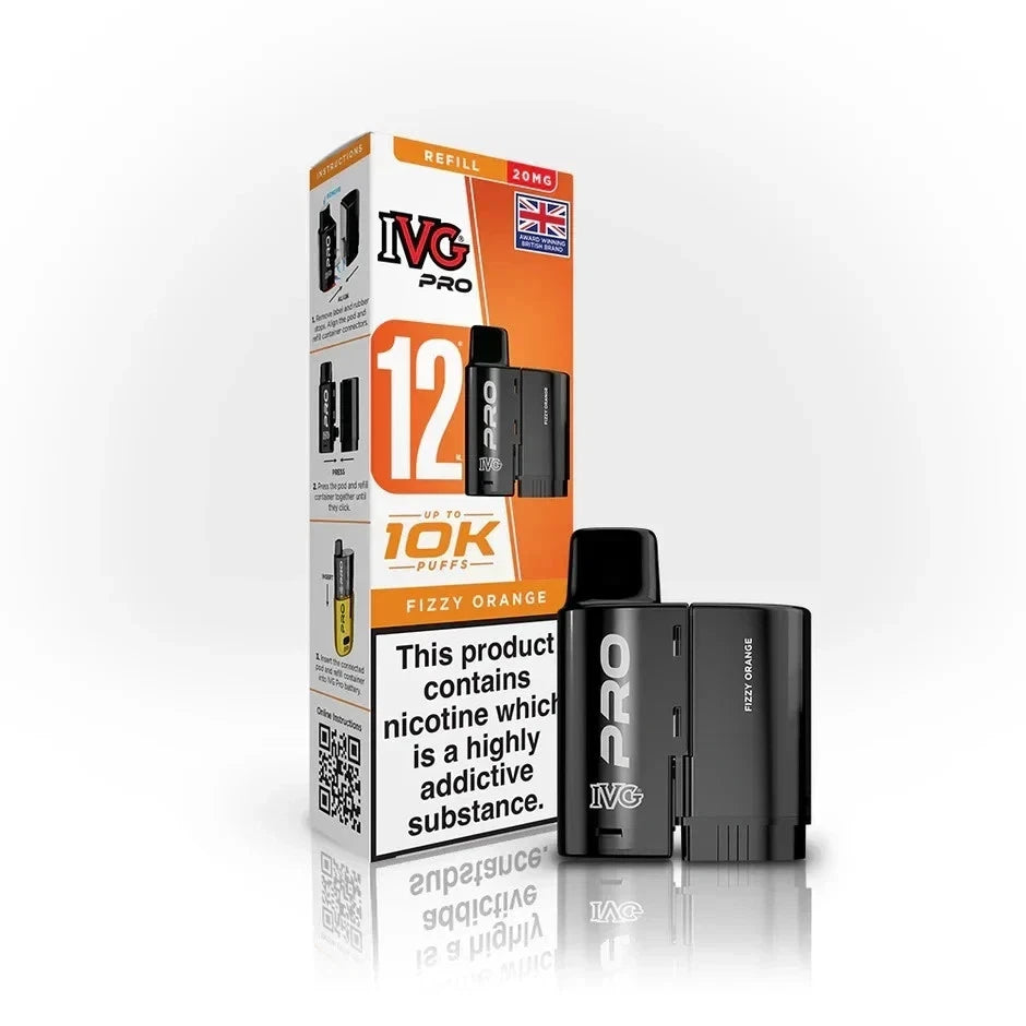 IVG Pro 12 Pods Prefilled Replacement Refill Pods | 20mg | IVG Pro 12 Refills MIX &MATCH