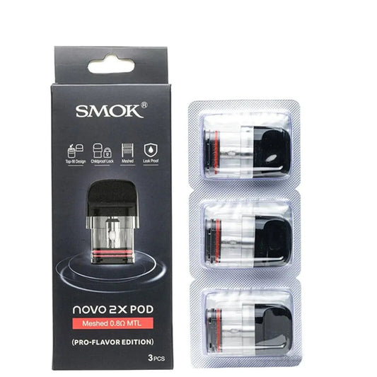 Smok Novo 2X Replacement Pods (Pack of 3)