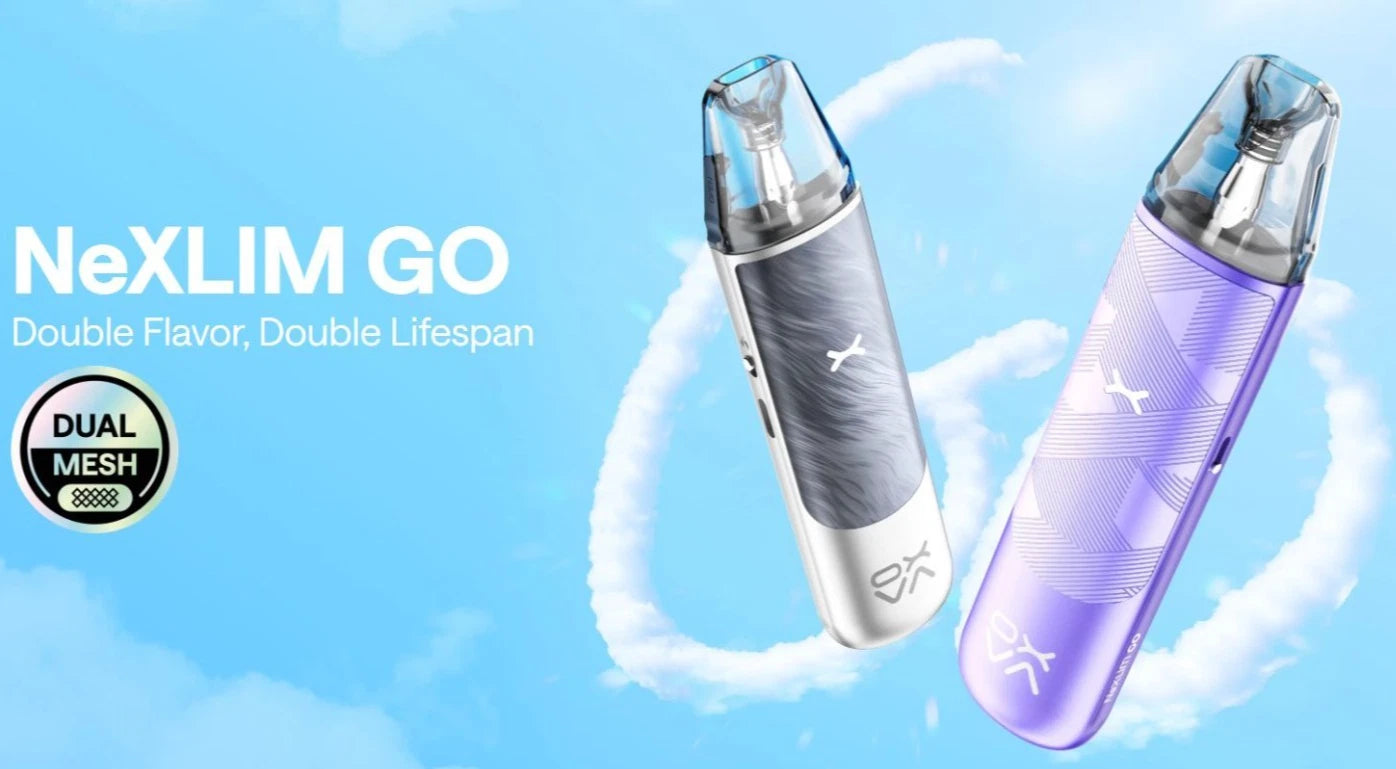 OXVA NeXLIM GO Vape Kit 1800mAh Dual Mesh Pod 100% Authentic E-Cig