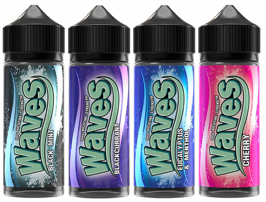 Waves E Liquid 100ml 0mg