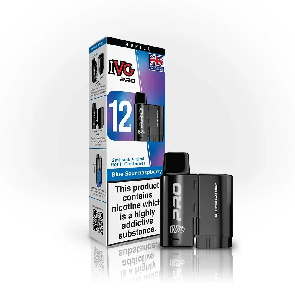 IVG Pro 12 Pods Prefilled Replacement Refill Pods | 20mg | IVG Pro 12 Refills MIX &MATCH