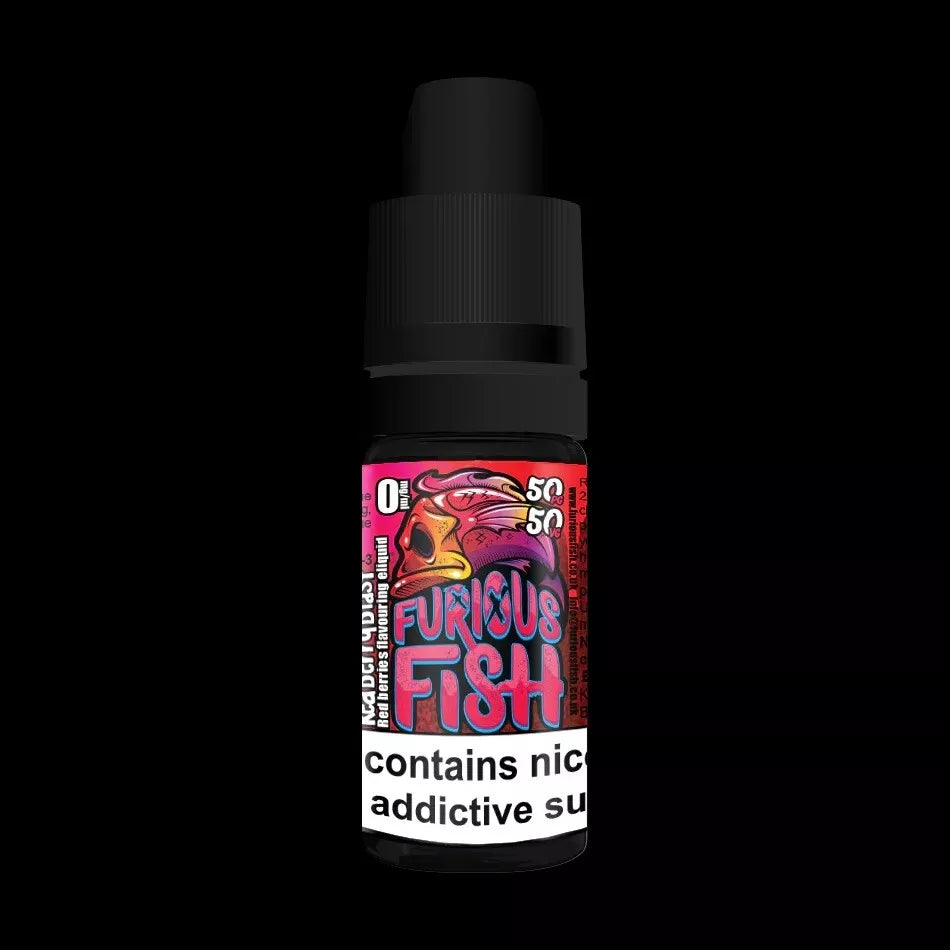 Furious Fish E liquid Vape Juice 18 mg 10x10ml (Full Box)