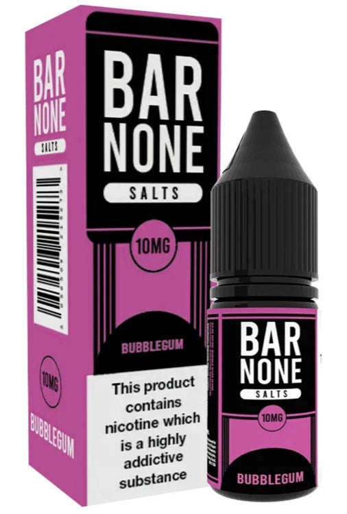 Bar None Nic Salt E-Liquid 10ml–50/50–10mg/20mg –|PACK OF 10| All Flavours UK