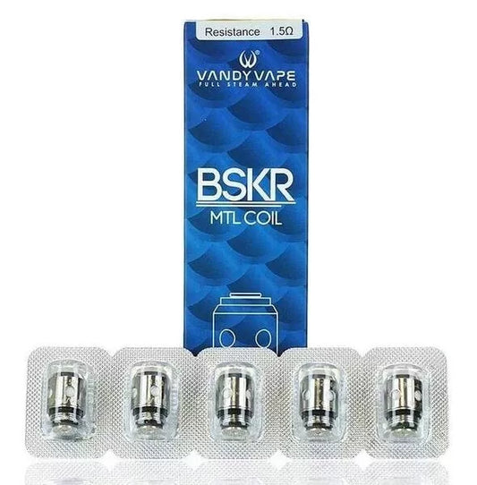 VANDY VAPE BERSERKER BSKR Replacement MTL Coils 1.5Ω - 5 Coils