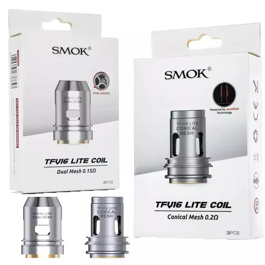 SMOK TFV16 Lite Coils | Conical | Dual Mesh | (Pack of 3)