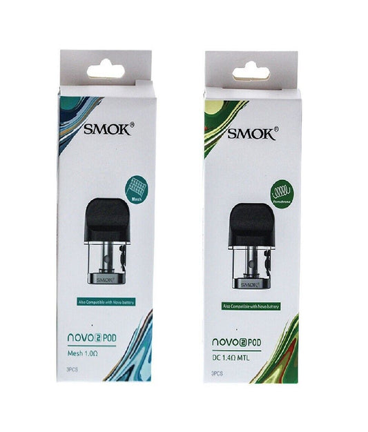 Smok Novo 2 Replacement Pod 1.0/1.4 OHM (pack of 3)