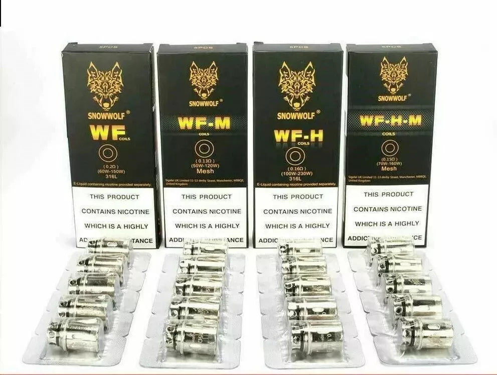 Snowwolf WF | WF-H | WF-M WF-H-M REPLACEMENT Coils - MFENG