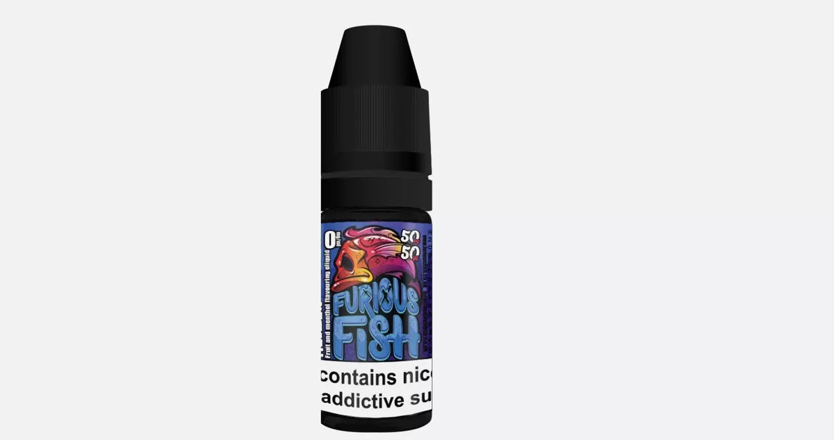 Furious Fish E liquid Vape Juice 18 mg 10x10ml (Full Box)