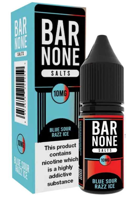 Bar None Nic Salt E-Liquid 10ml–50/50–10mg/20mg –|PACK OF 10| All Flavours UK