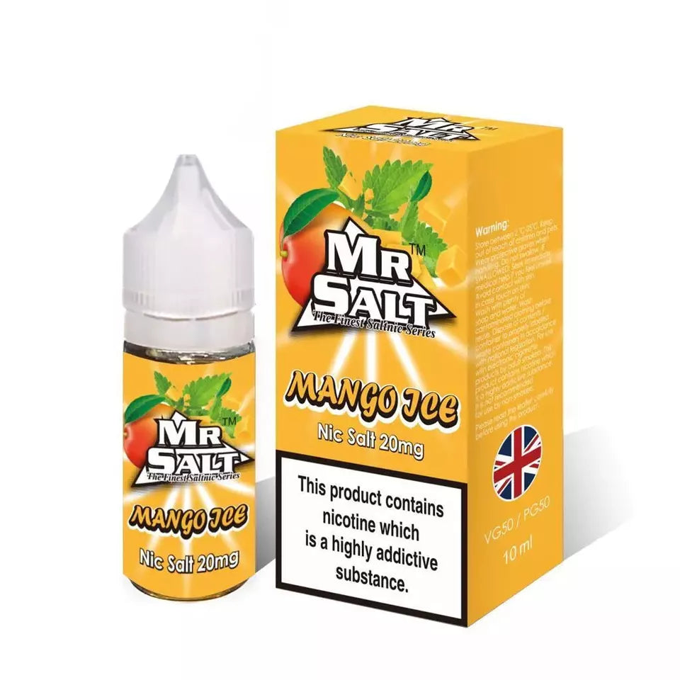 Mr Salt Nic Salt 10ml 10mg/20mg – Pack of 10 | New Flavours |