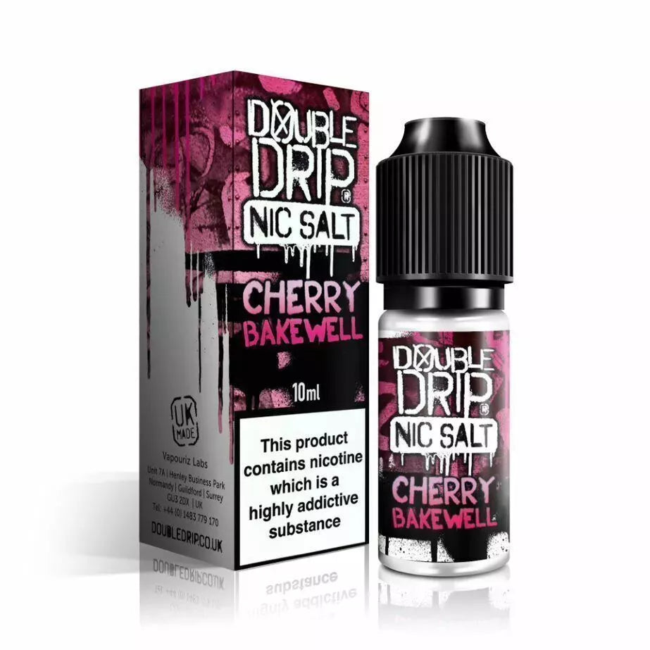 Double Drip Nic Salt 10 x 10ml 10mg/ml 20mg/ml Vape Juice 50/50