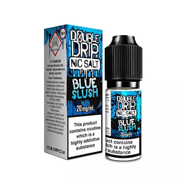 Double Drip Nic Salt 10 x 10ml 10mg/ml 20mg/ml Vape Juice 50/50