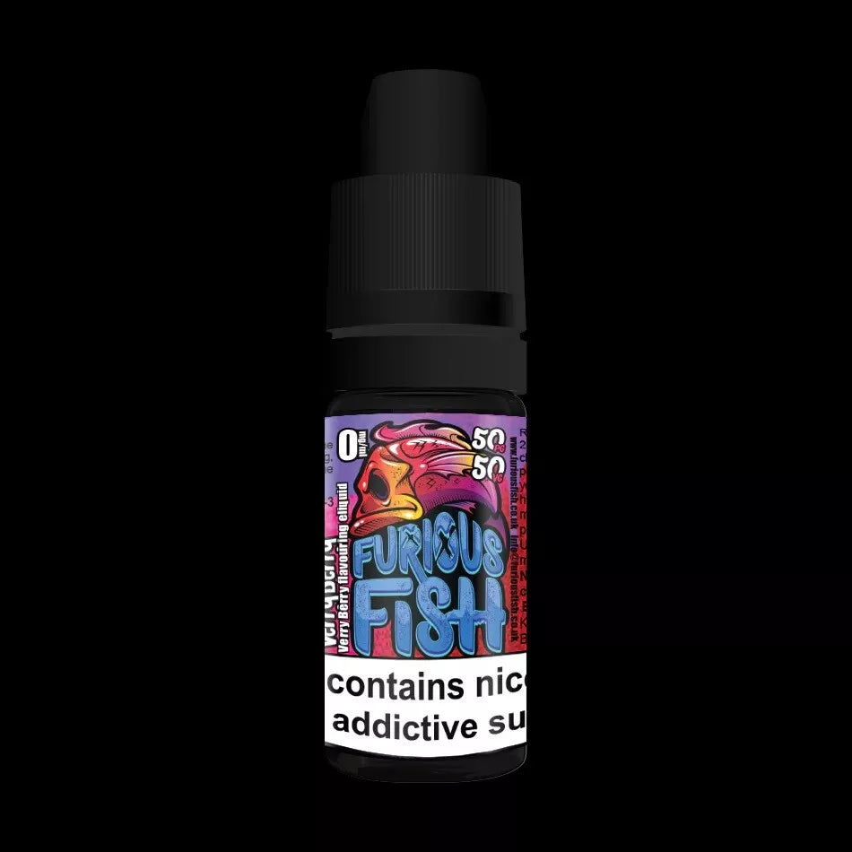 Furious Fish E liquid Vape Juice 18 mg 10x10ml (Full Box)