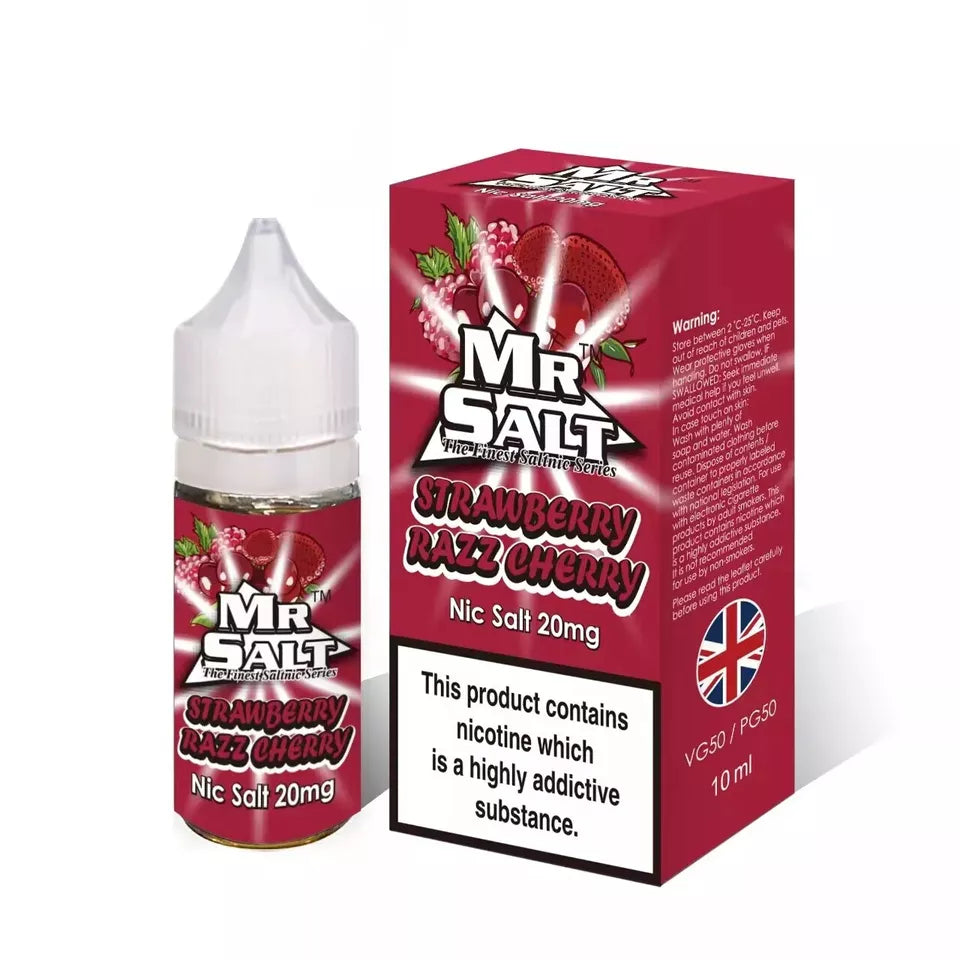 Mr Salt Nic Salt 10ml 10mg/20mg – Pack of 10 | New Flavours |