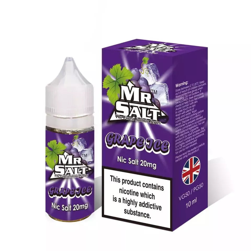 Mr Salt Nic Salt 10ml 10mg/20mg – Pack of 10 | New Flavours |