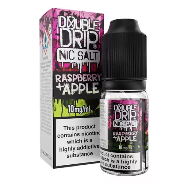 Double Drip Nic Salt 10 x 10ml 10mg/ml 20mg/ml Vape Juice 50/50