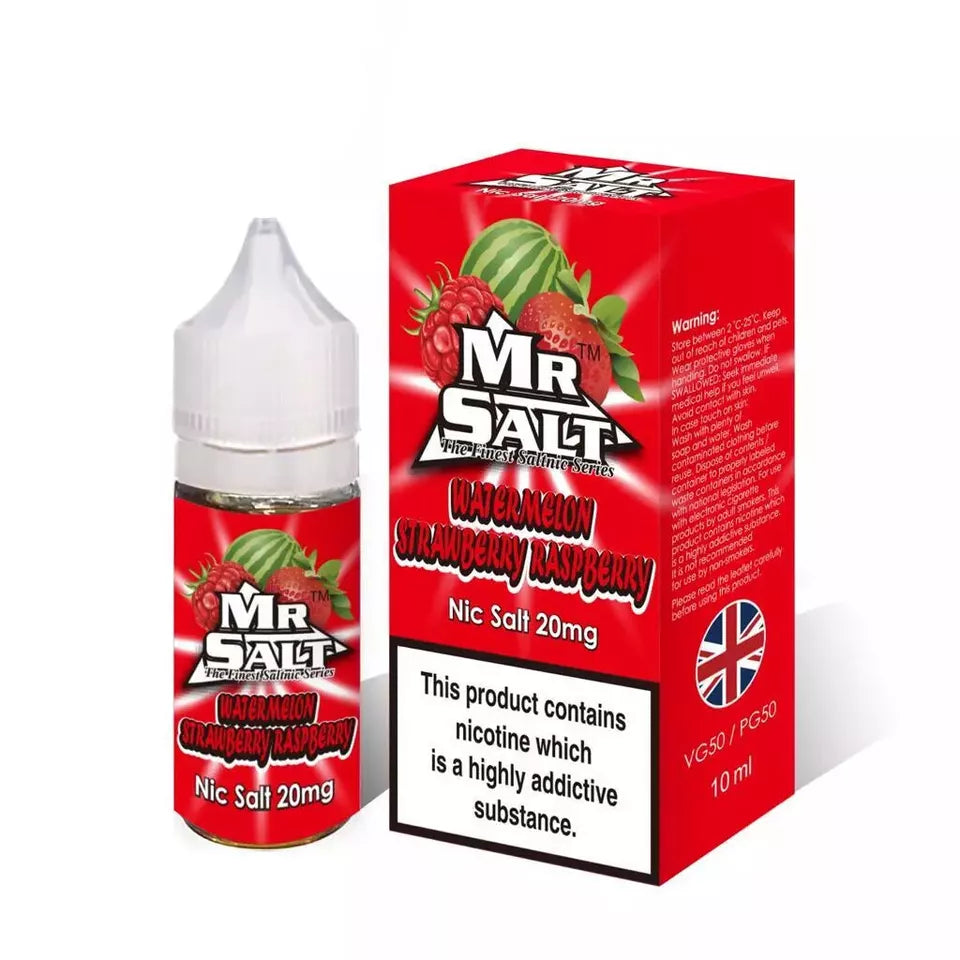 Mr Salt Nic Salt 10ml 10mg/20mg – Pack of 10 | New Flavours |