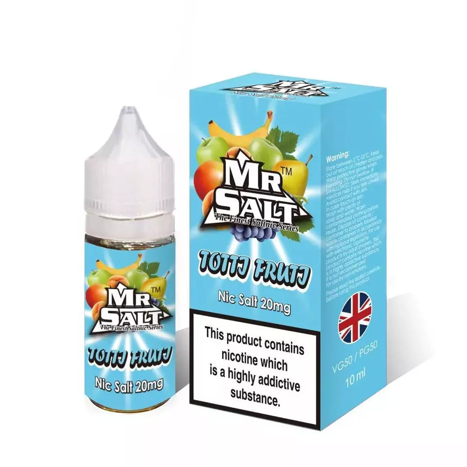 Mr Salt Nic Salt 10ml 10mg/20mg – Pack of 10 | New Flavours |