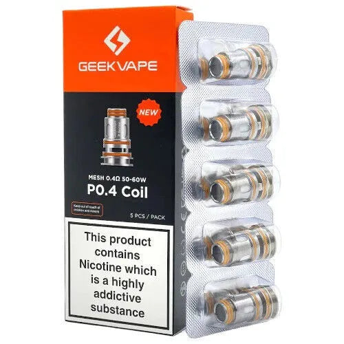 Geekvape P Series 0.2 0.4 Ohm Aegis Boost Pro Pod Vape Atomizer Mesh Coil (5PC)