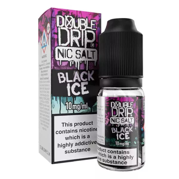 Double Drip Nic Salt 10 x 10ml 10mg/ml 20mg/ml Vape Juice 50/50