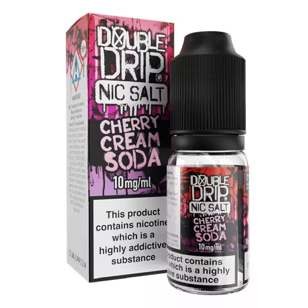 Double Drip Nic Salt 10 x 10ml 10mg/ml 20mg/ml Vape Juice 50/50