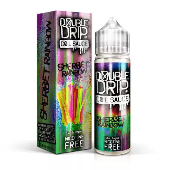 Double Drip Full Range 50ml E Liquid 80/20 VGPG 0mg