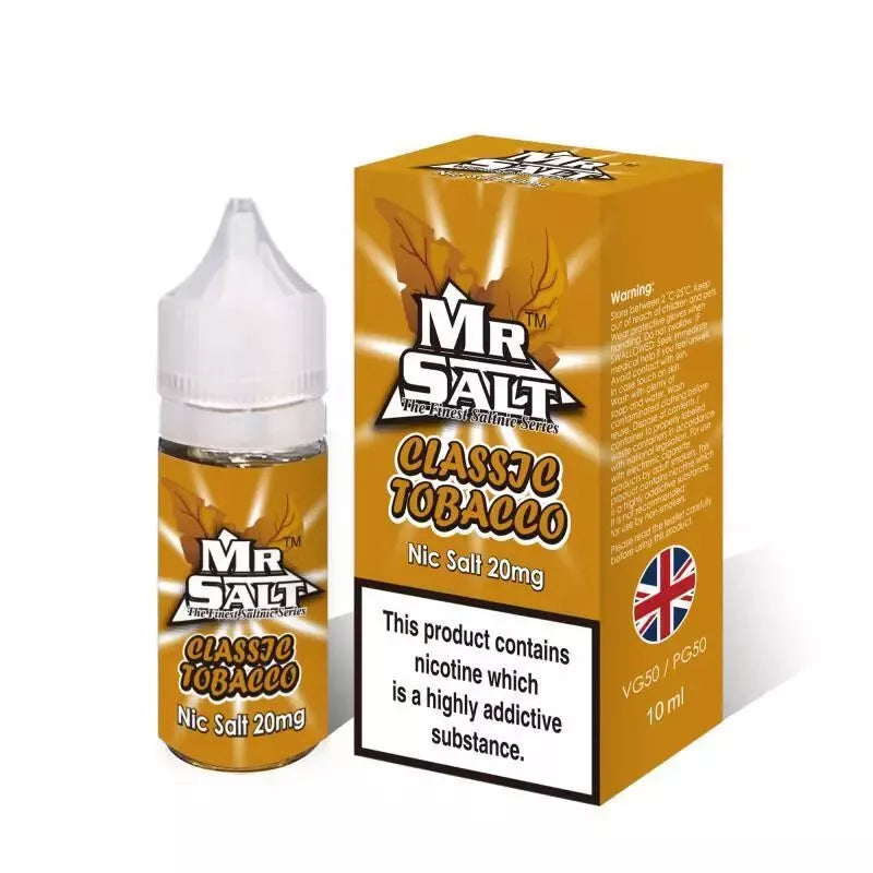 Mr Salt Nic Salt 10ml 10mg/20mg – Pack of 10 | New Flavours |
