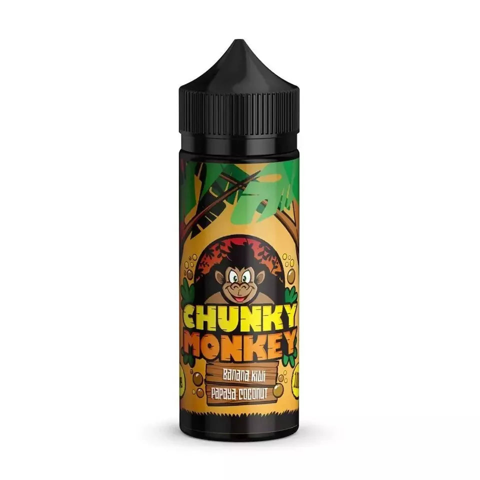 Chunky Monkey E Liquid Vape Juice 100/0mg 70/30 VG/PG