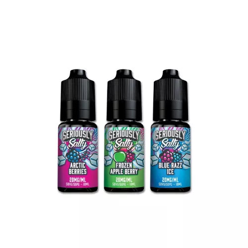 Doozy Seriously Salty Range Nic Salt Vape E Liquid 50/50 10 & 20mg 10 x 10ml