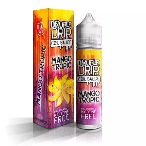 Double Drip Full Range 50ml E Liquid 80/20 VGPG 0mg