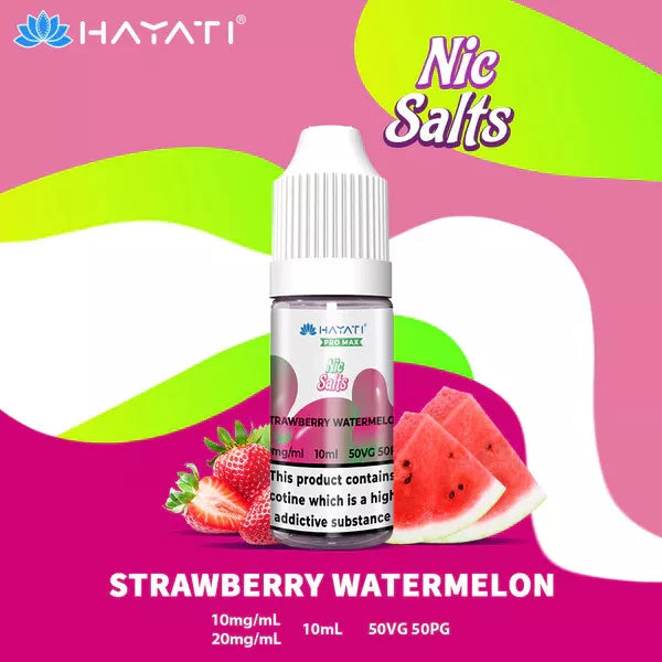 Hayati Pro Max 10ml Nic Salt E Liquid | Pack of 10