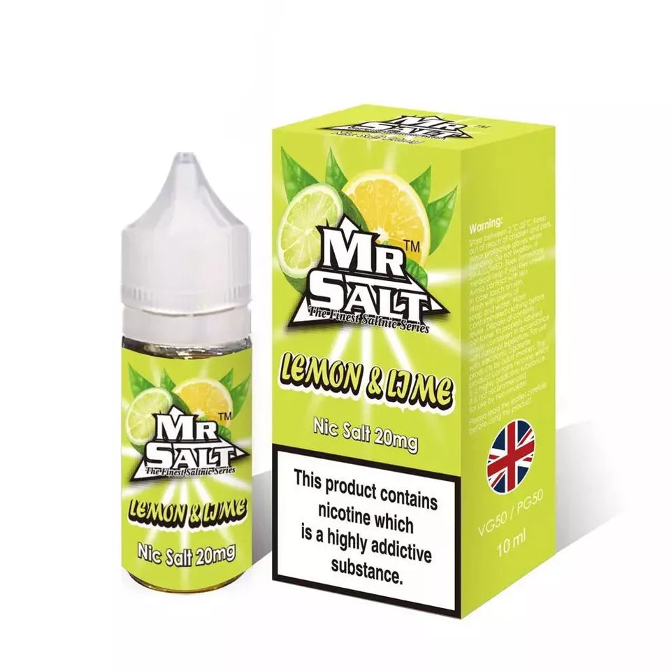 Mr Salt Nic Salt 10ml 10mg/20mg – Pack of 10 | New Flavours |