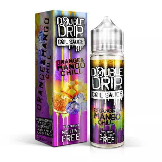 Double Drip Full Range 50ml E Liquid 80/20 VGPG 0mg