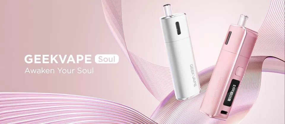 Geekvape Soul Vape Pod Kit | 1500mAh USB C 30W Vape E Cig Kit