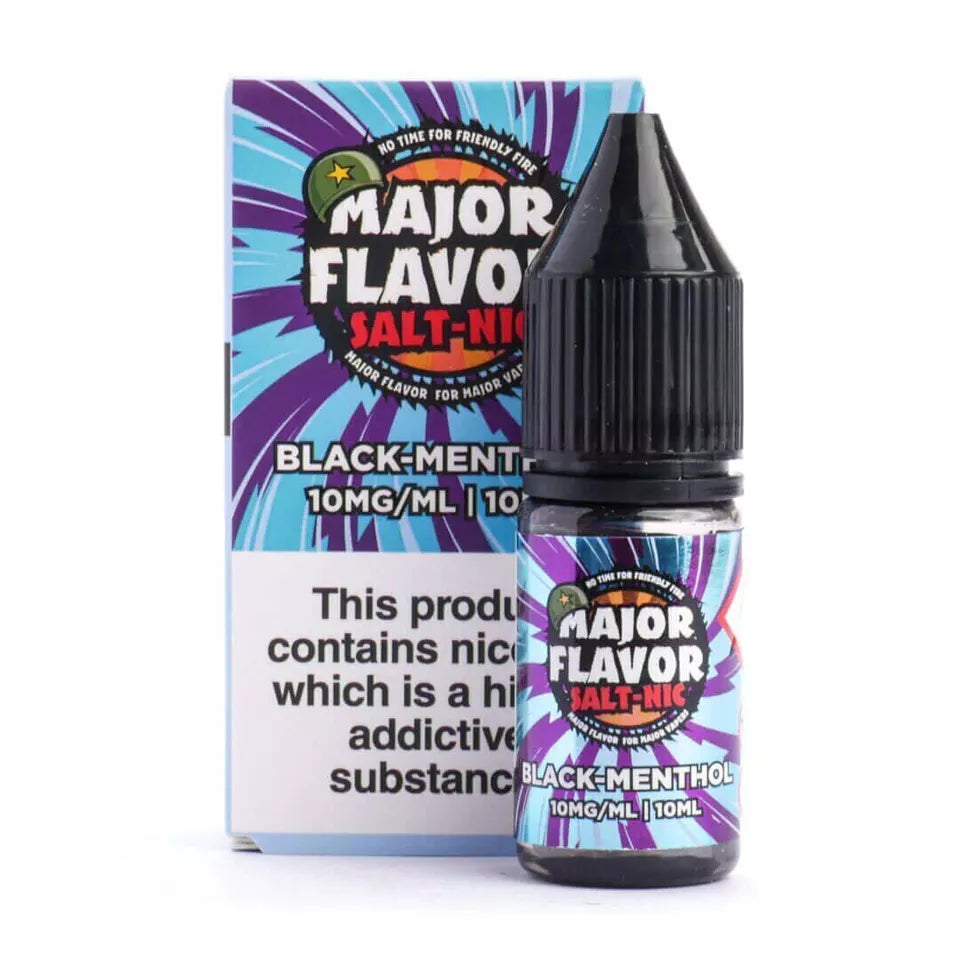 Major Flavor Salts 10ml Nic Salt 10mg & 20mg (PACK OF 10)