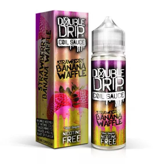 Double Drip Full Range 50ml E Liquid 80/20 VGPG 0mg