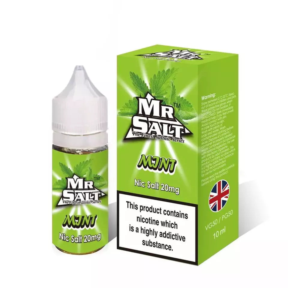 Mr Salt Nic Salt 10ml 10mg/20mg – Pack of 10 | New Flavours |