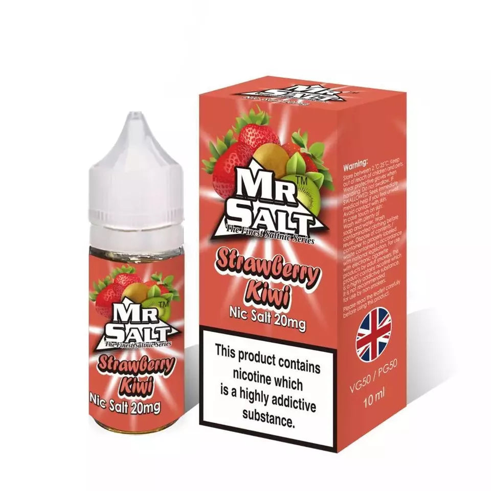 Mr Salt Nic Salt 10ml 10mg/20mg – Pack of 10 | New Flavours |