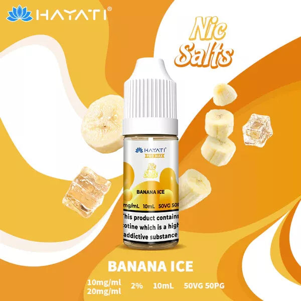 Hayati Pro Max 10ml Nic Salt E Liquid | Pack of 10